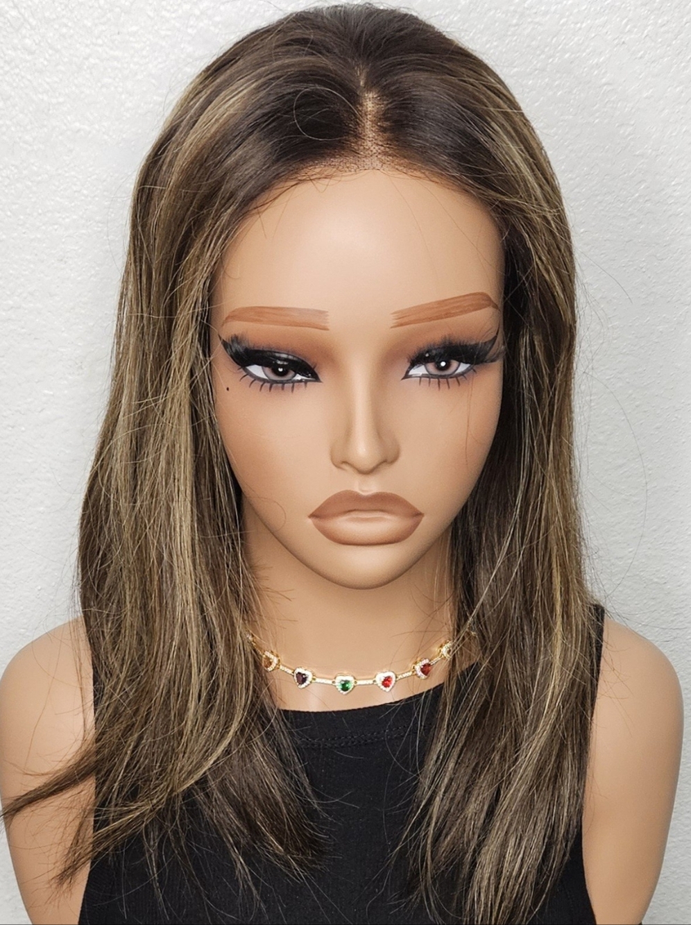 Jessie’s Wig 18” 100% Human Hair 13x4 Lace Front Petite Cap